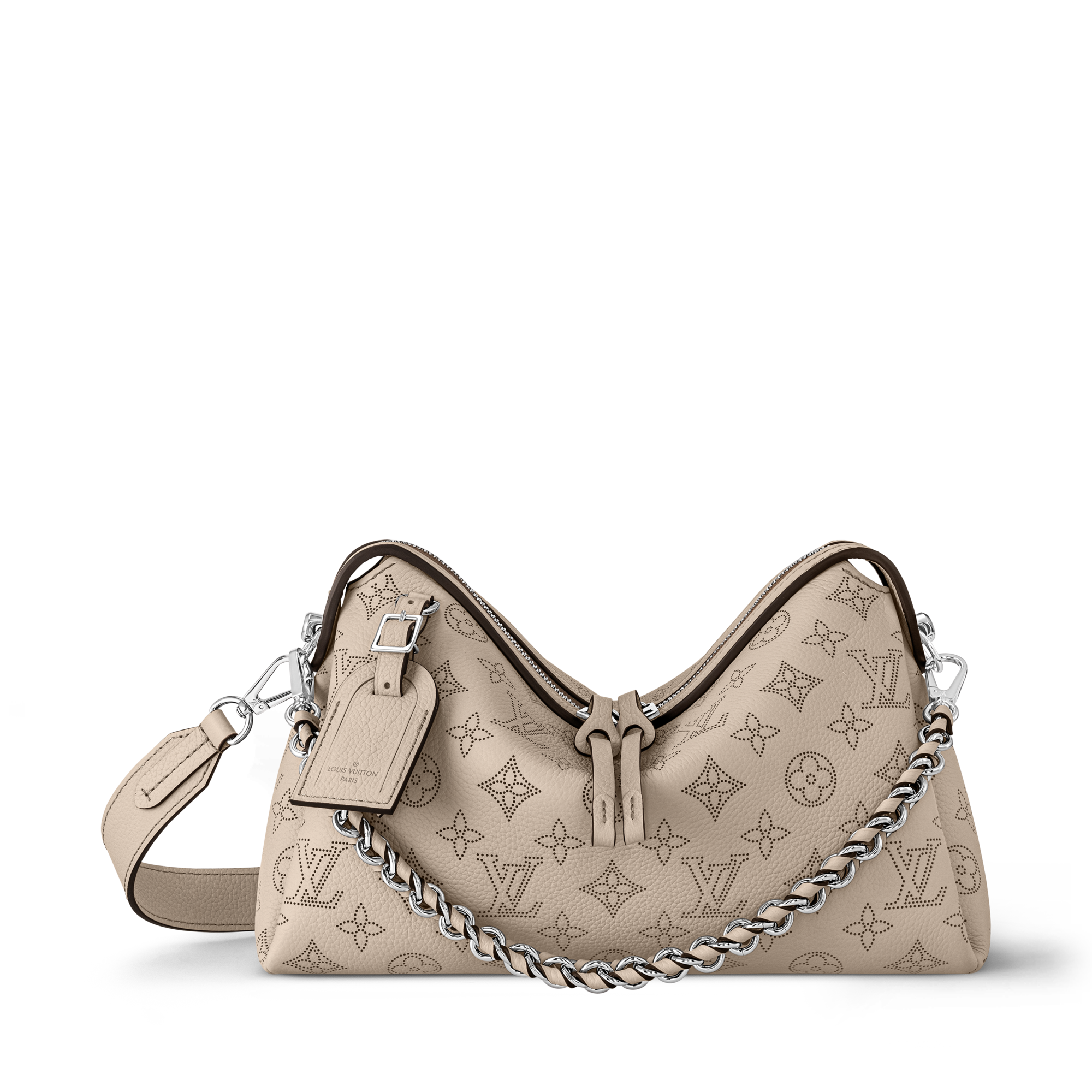 Hand It All PM Bag - Luxury Mahina Leather Beige | LOUIS VUITTON